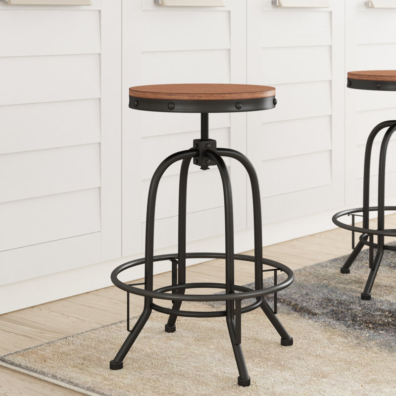 Trent Austin Design Empire Adjustable Height Swivel Bar Stool & Reviews